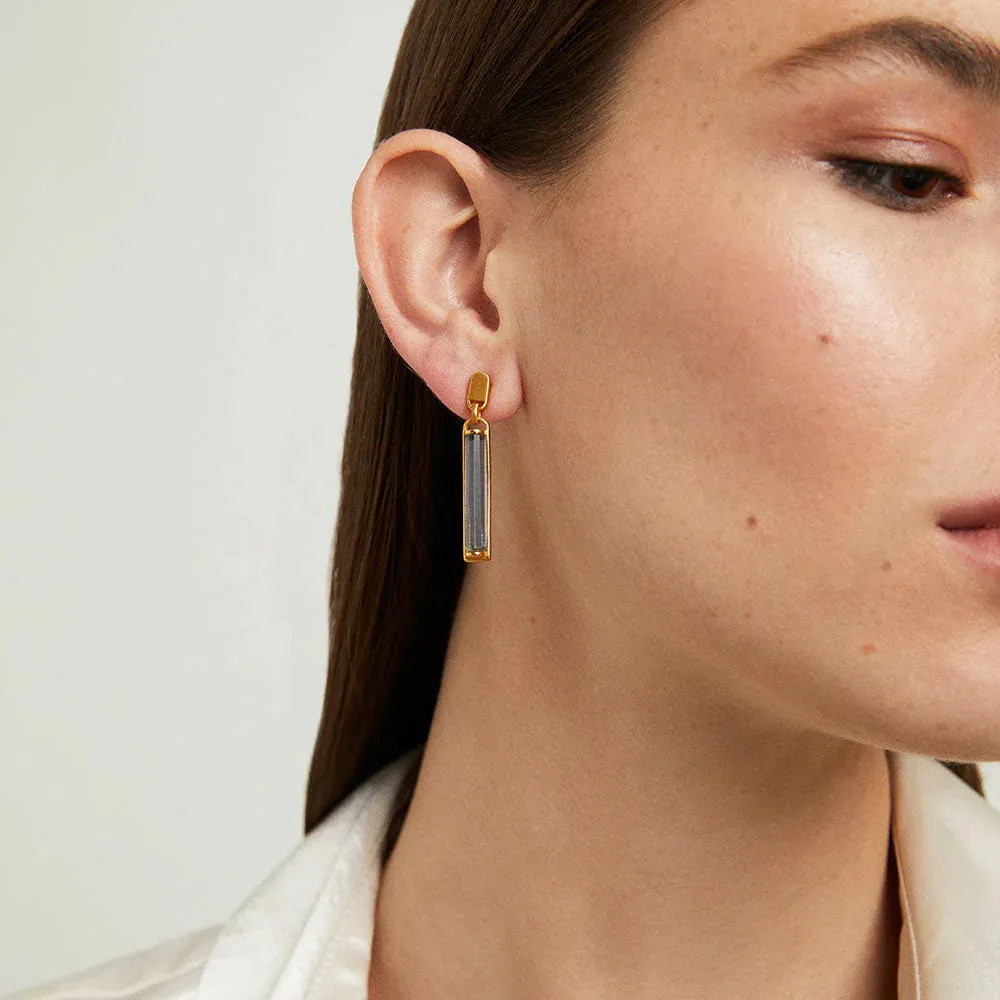 Revival Gemstone Drop Earrings
