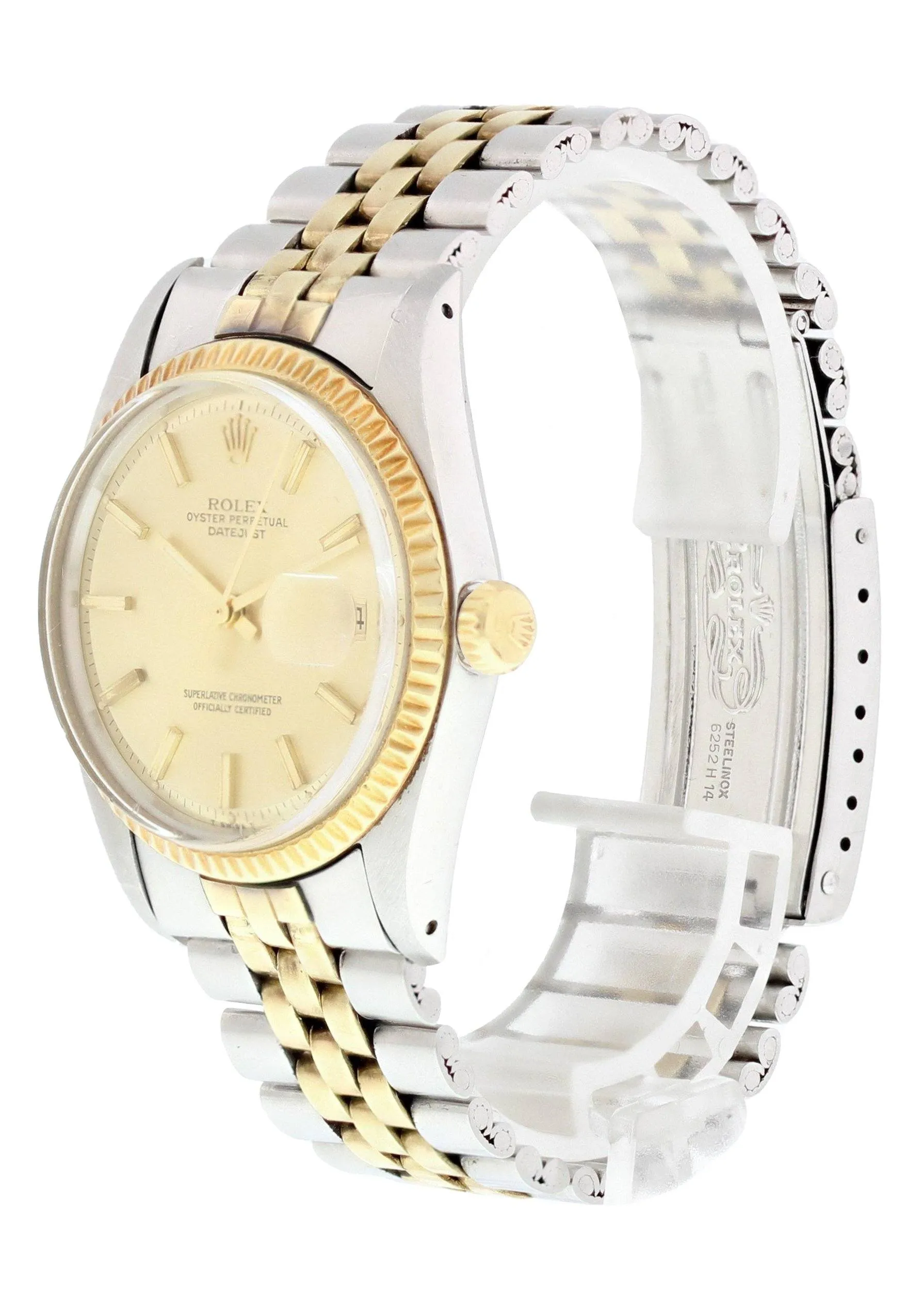 Rolex Datejust 1601 Mens Watch Box Papers