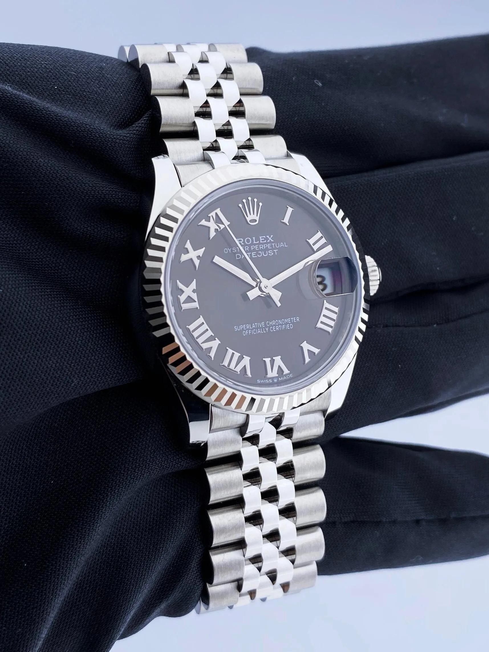 Rolex Datejust 278274 Dark Grey Dial Ladies Watch Box Papers