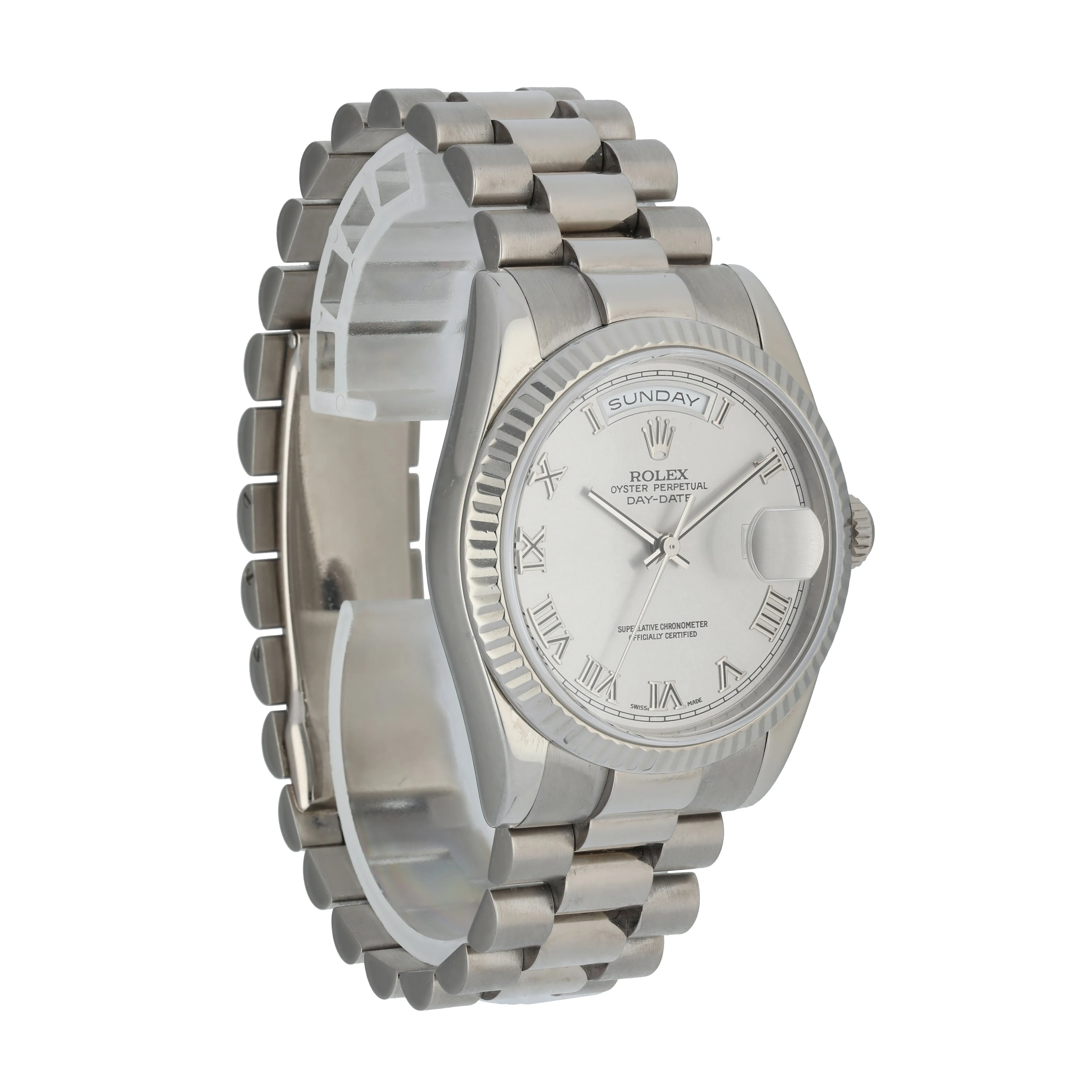 Rolex Day Date 118239 18k White Gold Men's Watch