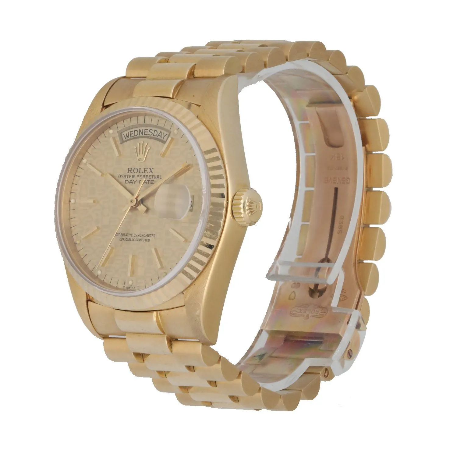Rolex Day-Date 18038 President Anniversary Dial Men's Watch