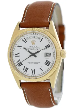 Rolex Day Date President 1803 Buckley Dial Mens Watch