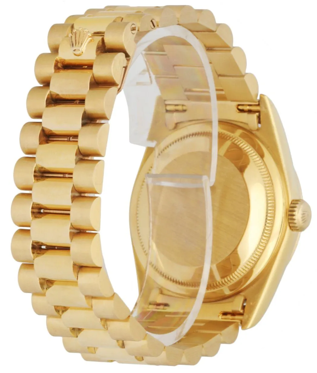 Rolex Day Date President 18238 18k Yellow Gold Men's Watch papers
