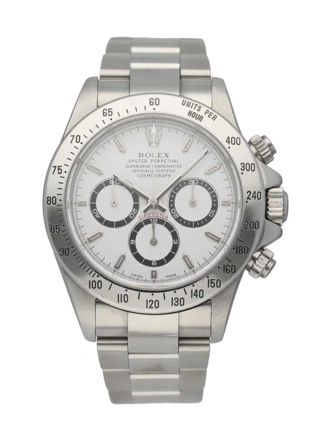Rolex Daytona 16520 Zenith Movement Stainless steel Men's Watch