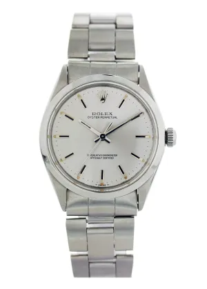 Rolex Oyster Perpetual No Date 1002 Mens Watch