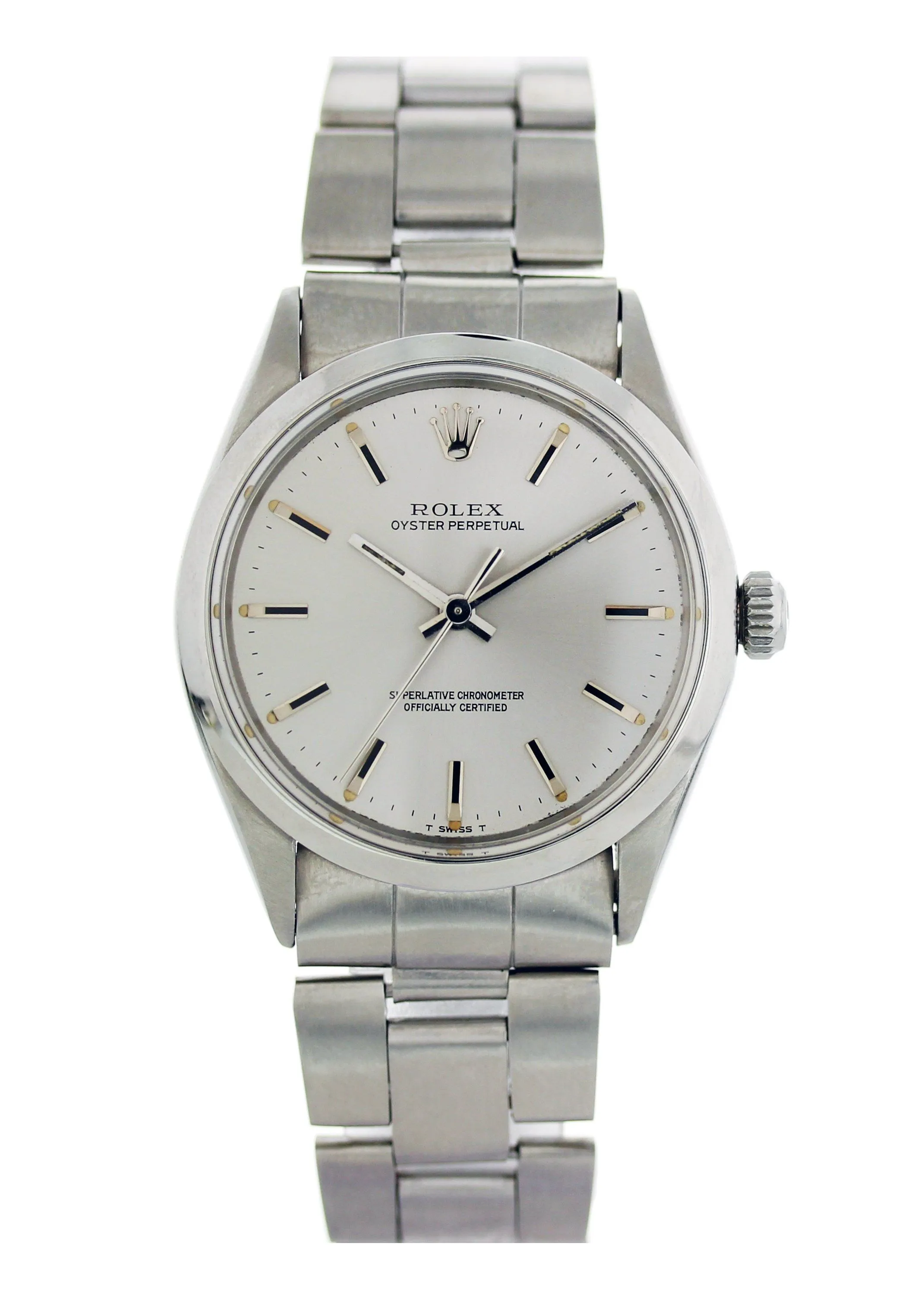 Rolex Oyster Perpetual No Date 1002 Mens Watch