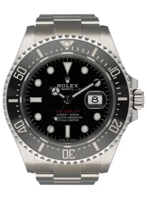 Rolex Oyster Perpetual Red Sea-Dweller 126600 Mens Watch Box Papers