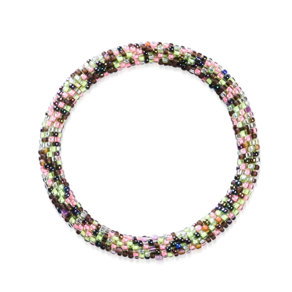 Santa Monica Blvd | Himalayan Glass Bead Bracelet