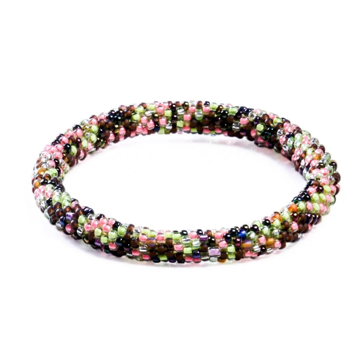 Santa Monica Blvd | Himalayan Glass Bead Bracelet