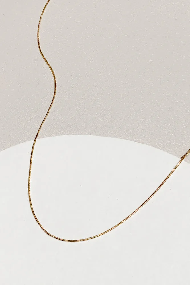 Snake Chain Necklace (Stainless Steel)