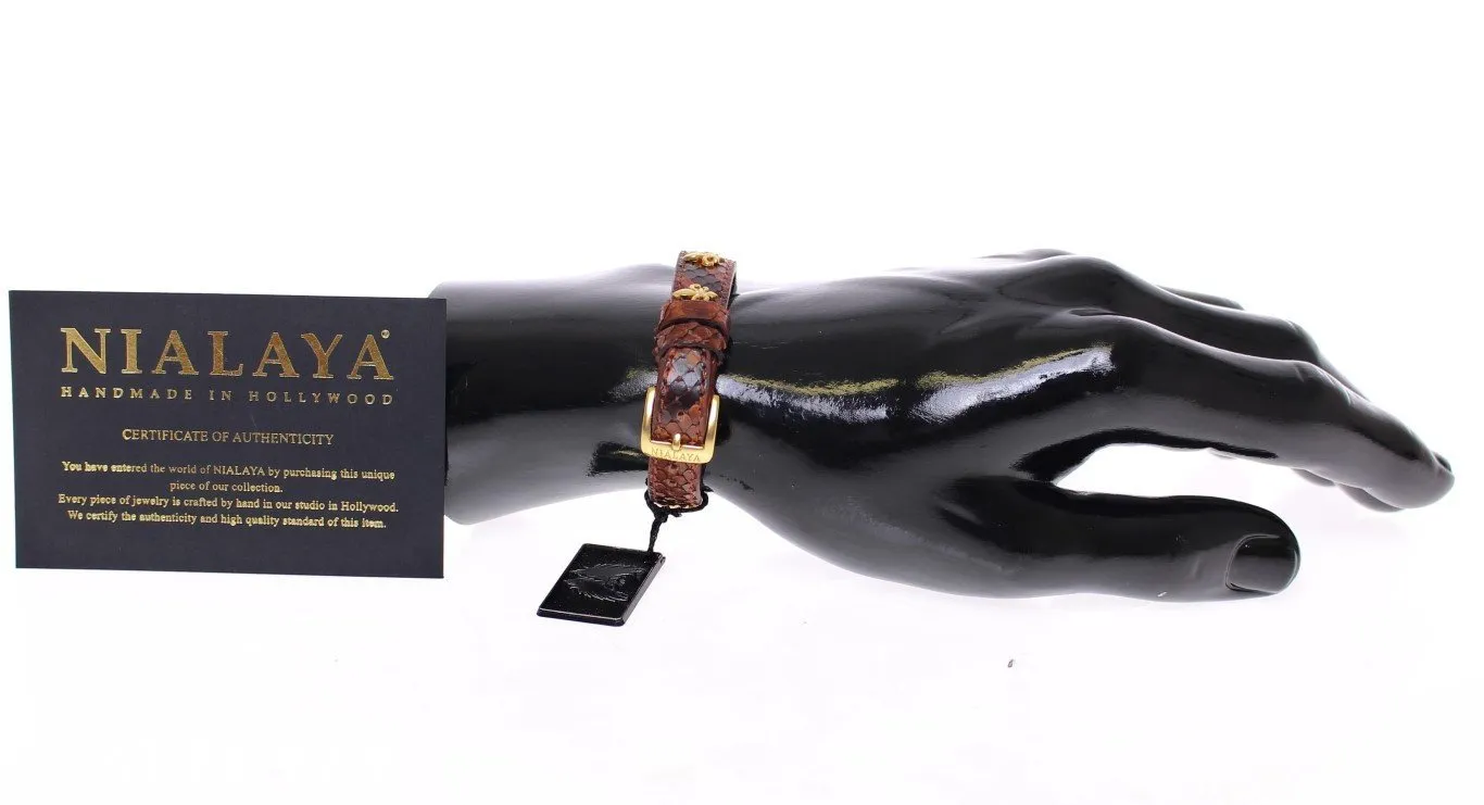 Snakeskin 18K Silver 925 Bracelet