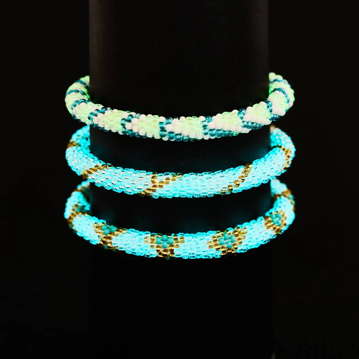 Sorceress' Whip | Himalayan Glass Bead Bracelet