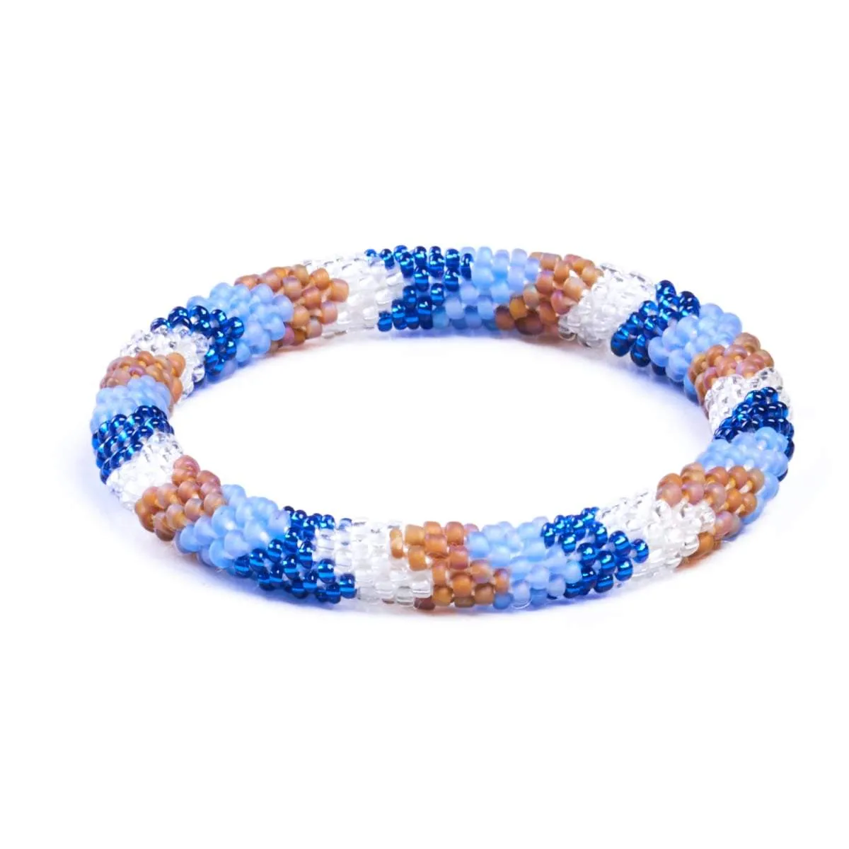 Soul of the Maldives | Himalayan Glass Bead Bracelet