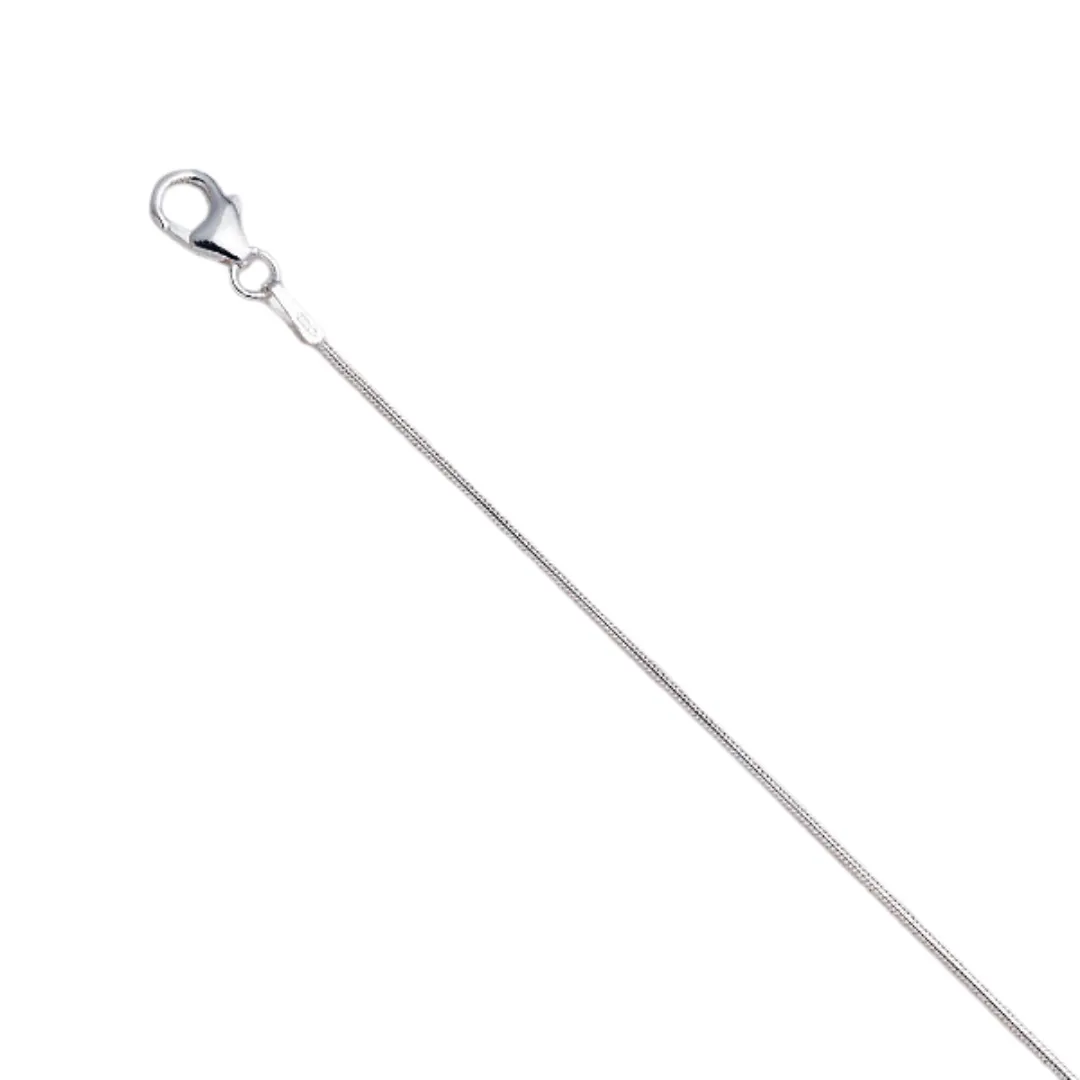 Sterling Silver 16" Snake Chain | 1.2mm