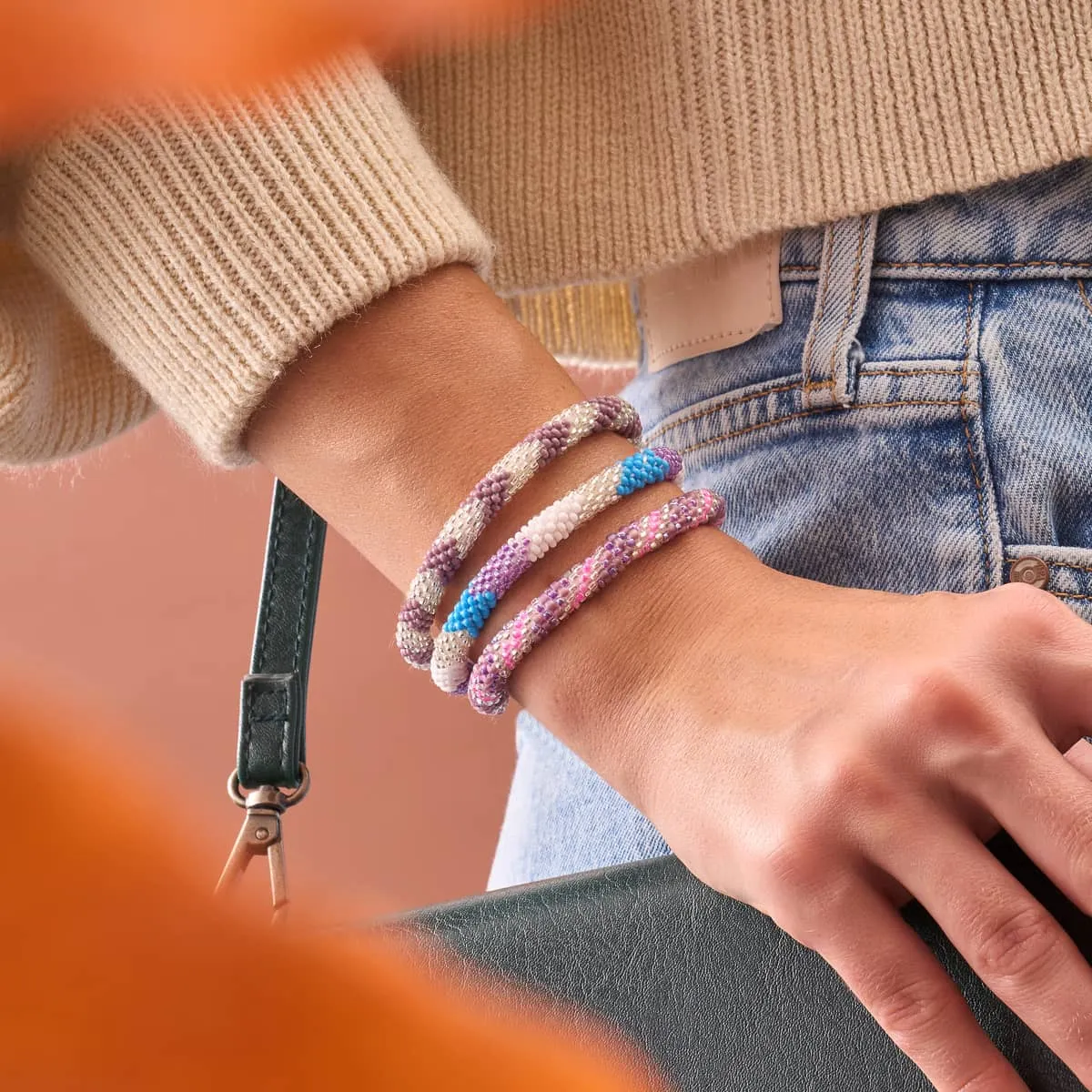 Sugar Rush | Himalayan Glass Bead Bracelet