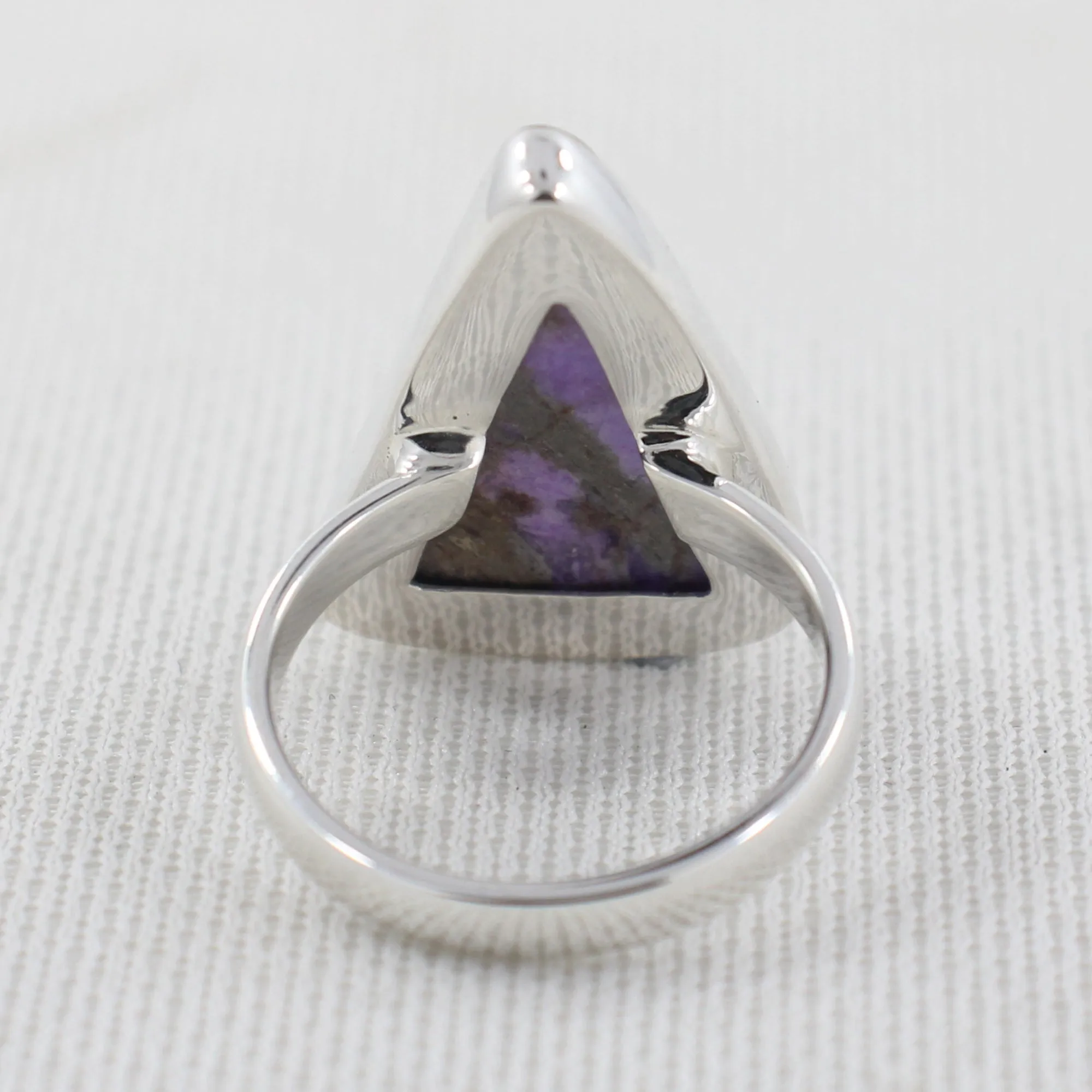 Suzolite Bhatti Silver Rings