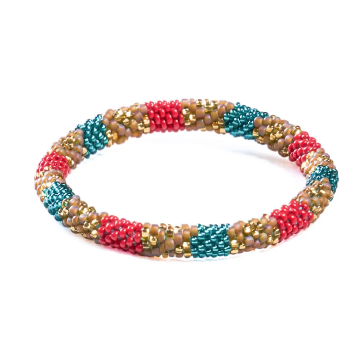 Tamborine Man | Himalayan Glass Bead Bracelet