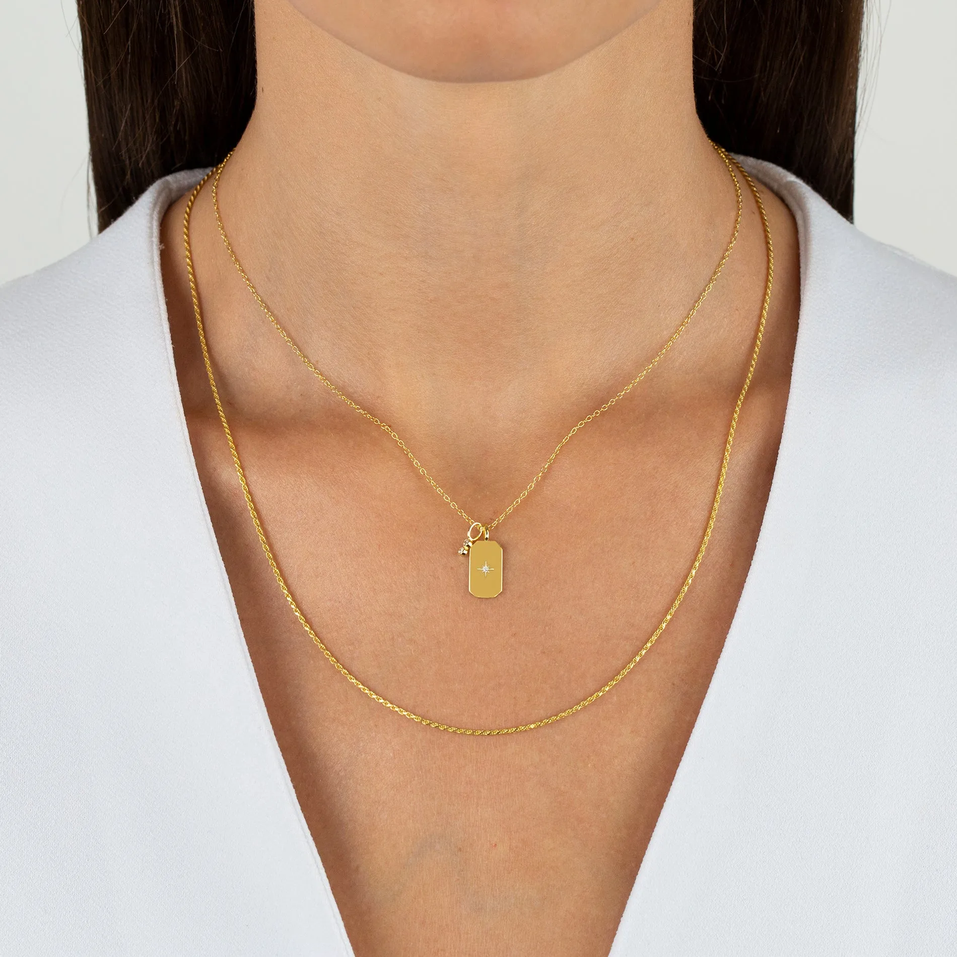 Thin Rope Chain Necklace