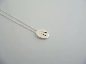 Tiffany & Co Silver Peretti Libra Zodiac Necklace Pendant Chain Charm Gift Love