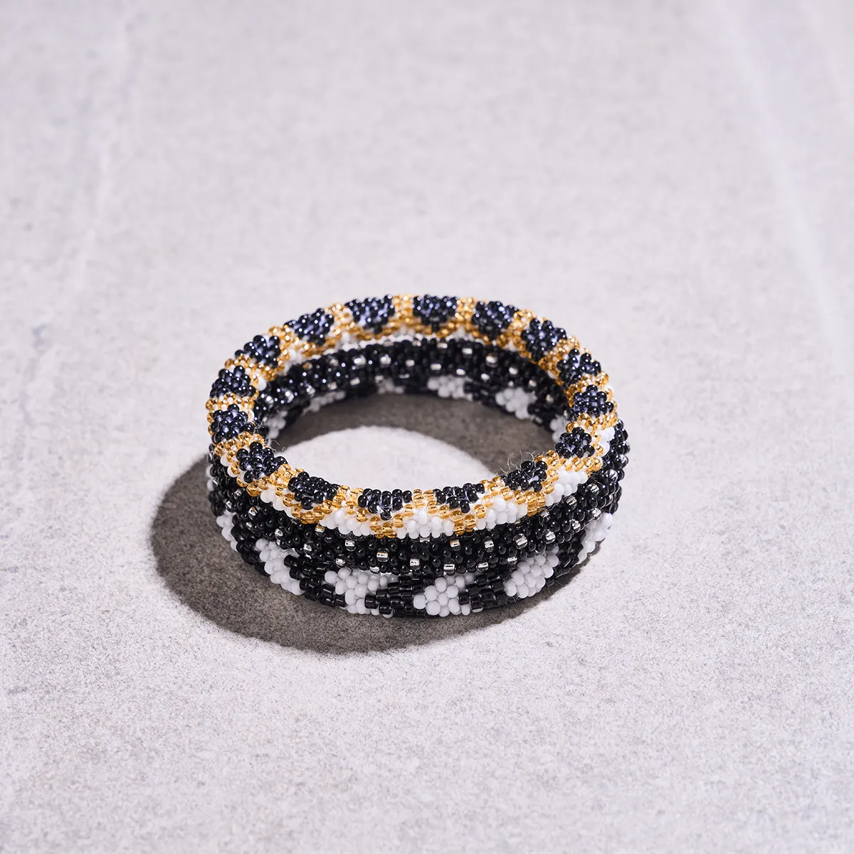 Tiger Stripes | Himalayan Glass Bead Bracelet