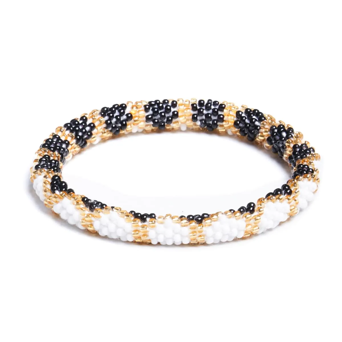 Tiger Stripes | Himalayan Glass Bead Bracelet