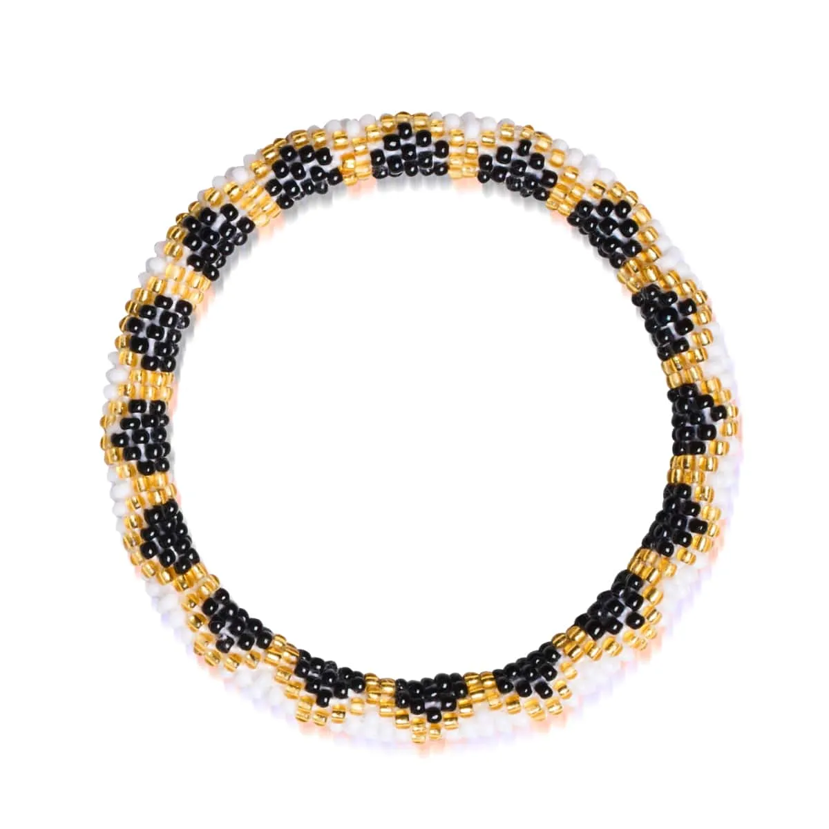 Tiger Stripes | Himalayan Glass Bead Bracelet