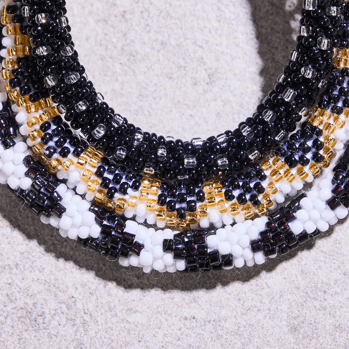 Tiger Stripes | Himalayan Glass Bead Bracelet