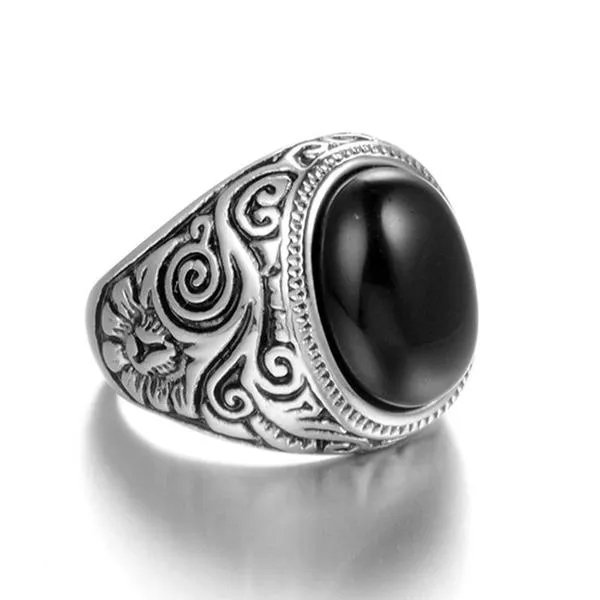 Tribal Stone Ring