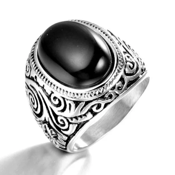 Tribal Stone Ring
