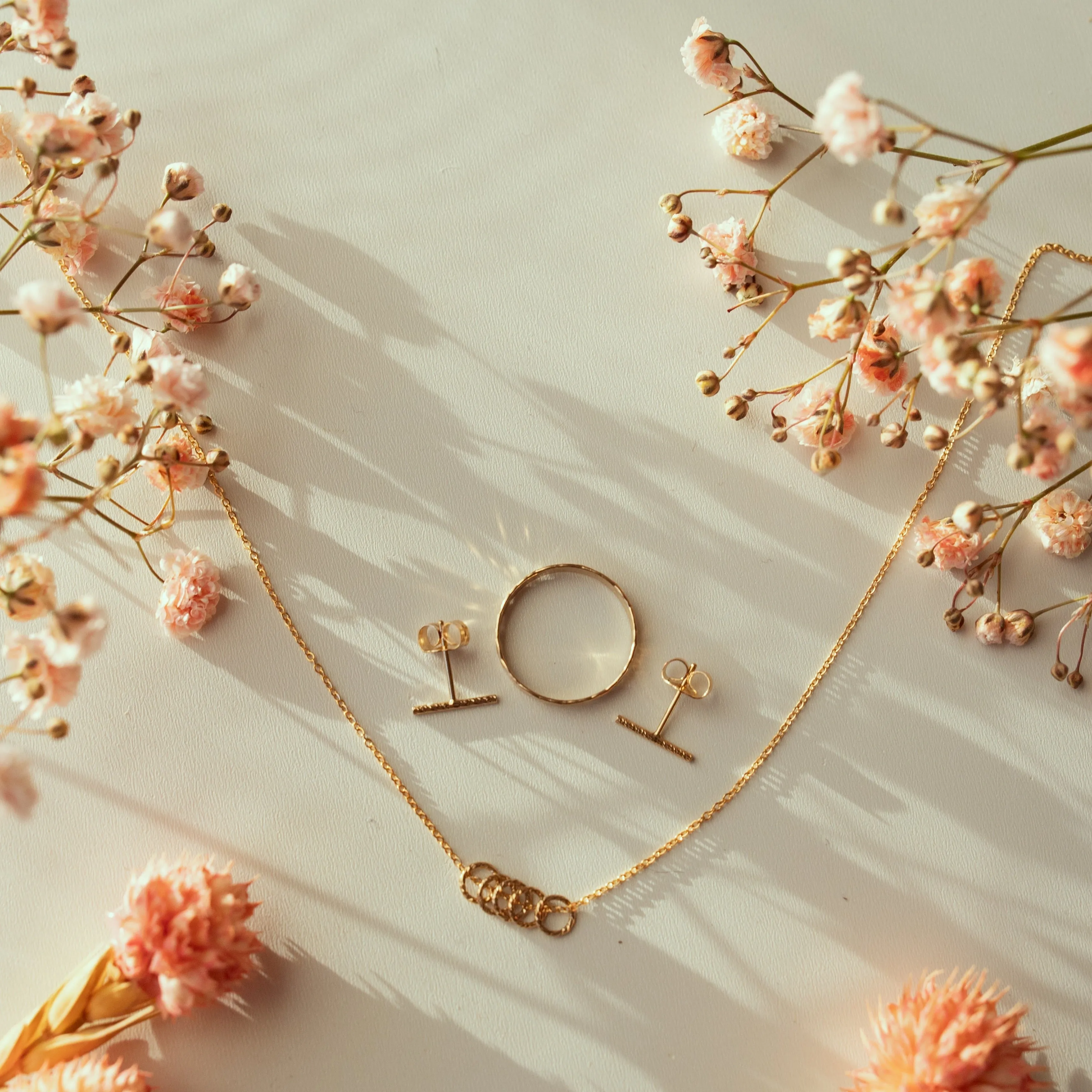 Twisted Circles Necklace
