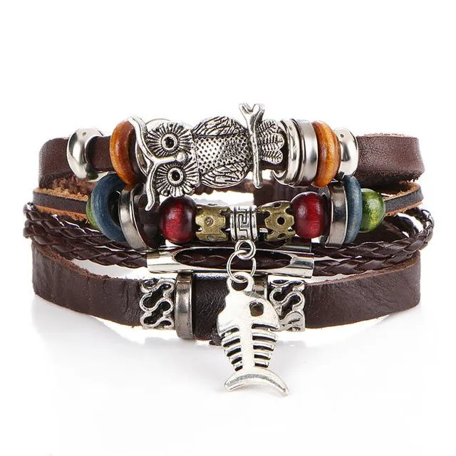 VOODOO Leather Bracelet Series