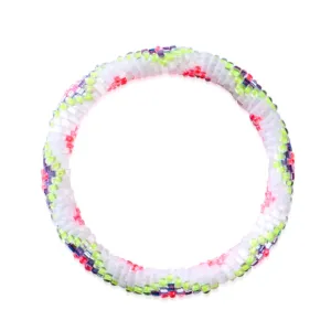 Watermelon Ice | Himalayan Glass Bead Bracelet