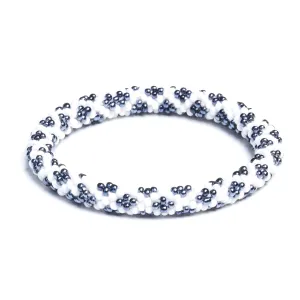 Winter Garden | Himalayan Glass Bead Bracelet