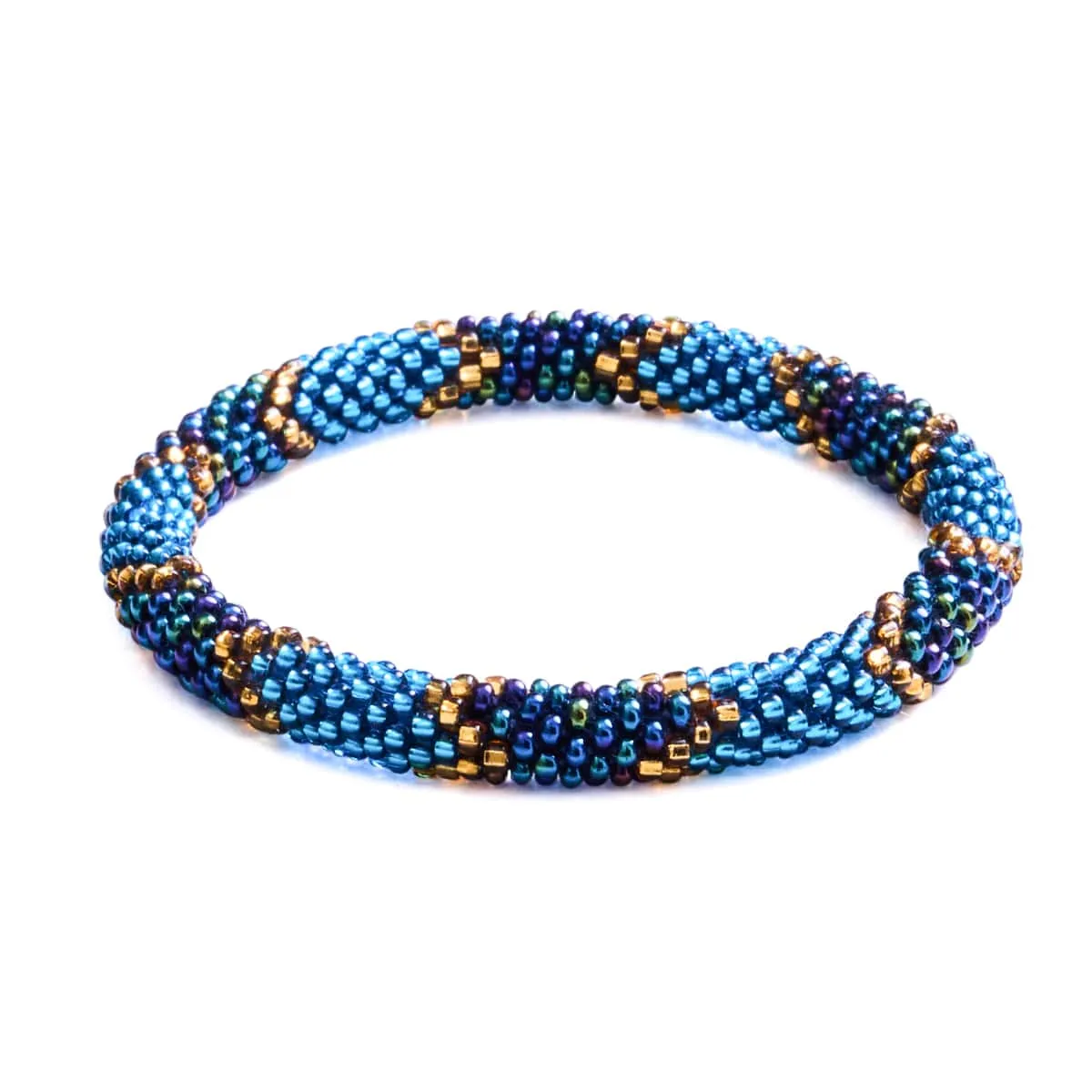 Winter Solstice | Himalayan Glass Bead Bracelet