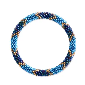 Winter Solstice | Himalayan Glass Bead Bracelet