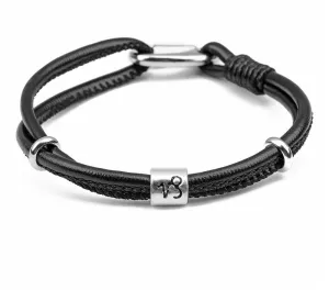Zodiac leather bracelets (Select your sign)